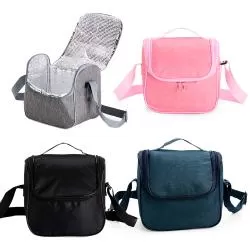 Bolsa Térmica com Bolso Frontal Alça  de Ombro Personalizada 