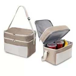 Bolsa Térmica em Algodão e Juta Sintética Personalizada 