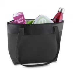 Bolsa Térmica Estilo Sacola com Detalhe em Sintético Personalizada Barato