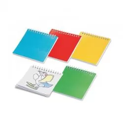 Caderno Capa Dura Para Colorir Personalizado Barato