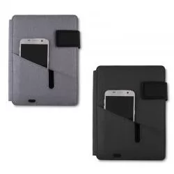 Caderno Carregador Portátil Power Bank 4000 mAh Personalizado Barato