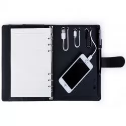 Caderno Carregador Portátil Power Bank 4000 mAh Personalizado Barato