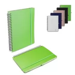 Caderno Reciclável Capa PP Personalizado Barato