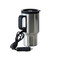 Caneca Metal Térmica com Aquecedor Elétrico de Carro Personalizada Barato