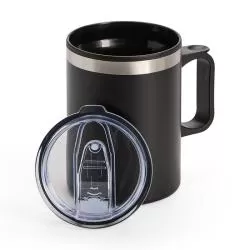 Caneca Plástica com Inox na Parte Interna Personalizada Barato