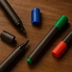 Caneta Marca- texto  tinta atóxica Personalizada Barato