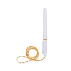 Caneta Plástica Com Cordão Personalizada Barato