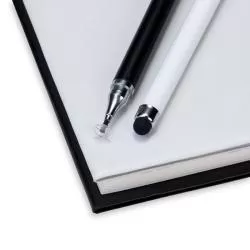 Caneta Plástica Touch 2 em 1 Personalizada Barato
