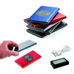 Carregador Portátil Power Bank Indução 4000 mAh Personalizado Barato