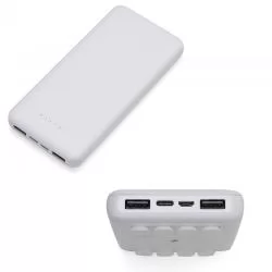 Carregador Porttil Power Bank USB 10000 mAh Personalizado Barato