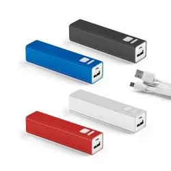 Carregador Porttil Power Bank USB 2200mAh Personalizado Barato