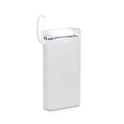Carregador Power Bank 10.000mAh com Lanterna e Multissaídas Personalizado Barato
