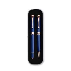 Conjunto Canetas Executivas 2 Peças Personalizado Barato