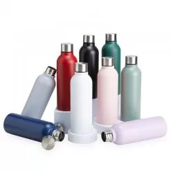 Garrafa Squeeze Metal com Tampa Rosqueável Personalizada Barato