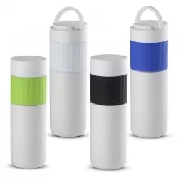 Garrafa Squeeze Metal Térmico com Suporte para Celular Personalizada Barato