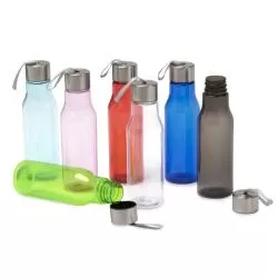 Garrafa Squeeze Plástico com Alça em Cordão Personalizada 