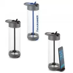 Garrafa Squeeze Plástico com Suporte para Celular Personalizada Barato