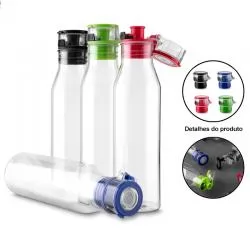 Garrafa Squeeze Plástico Personalizada Barato