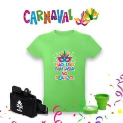 Kit Carnaval e Copa Brasil 3 Peças Personalizado Barato
