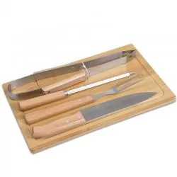 Kit Churrasco 4 Peças Personalizado Barato