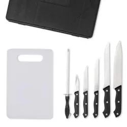 Kit Churrasco 7 Peças Personalizado Barato