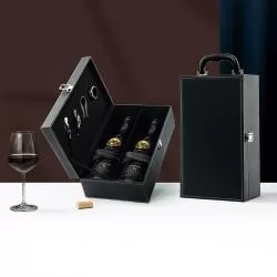 Kit Vinho 4 Peças Personalizado Barato