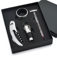 Kit Vinho 4 Peças Personalizado Barato