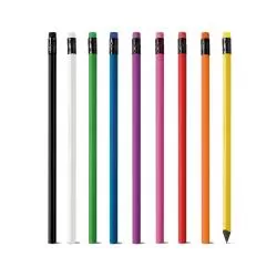 Lápis com Borracha em Resina Personalizado Barato