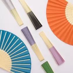 Leque de Plástico e Papel Personalizado 