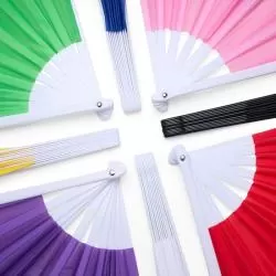 Leque de Plástico Personalizado Barato