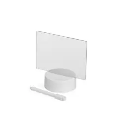 Luminária Led de Mesa Tela Acrílica 3D para Lembrete Personalizada Barato