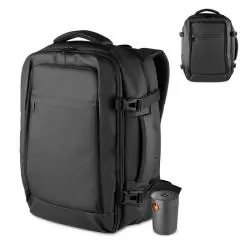 Mochila com Compartimento a Vácuo e Expansor Personalizada 