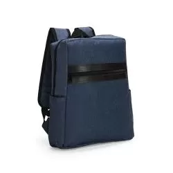 Mochila com Porta Notebook Mescla e Couro Sintético Personalizada Barato