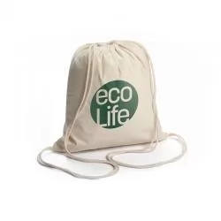 Mochila Saco Algodão Cru Personalizada Barato