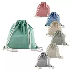 Mochila Saco Algodão Reciclado Personalizada 