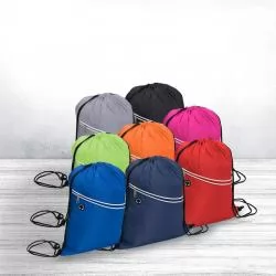 Mochila Saco com Bolso Diagonal Personalizada Barato