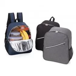 Mochila Térmica com Bolso Frontal e Bolsos Laterais Personalizada Barato