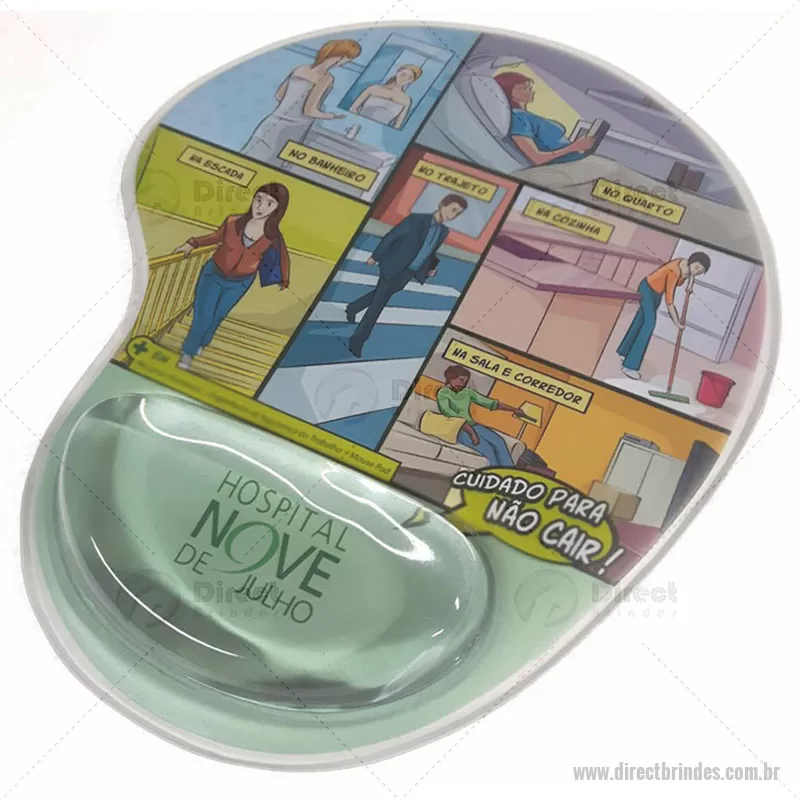 Mouse Pad Com Apoio Em Gel Personalizado Barato DRTMOP005 Mouse pad