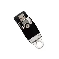 Pen Drive Couro 4GB Personalizado 