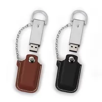 Pen Drive Couro 4GB Personalizado Barato