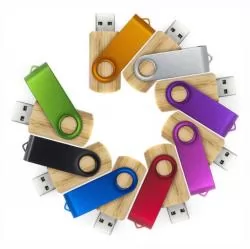 Pen Drive Ecolgico 4GB Personalizado Barato