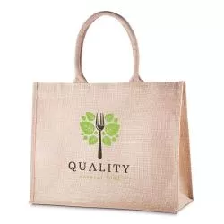 Sacola Ecológica em Juta 360g/m² Personalizada Barato